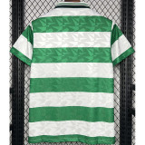 1989-1991 Celtic Home Retro Soccer Jersey