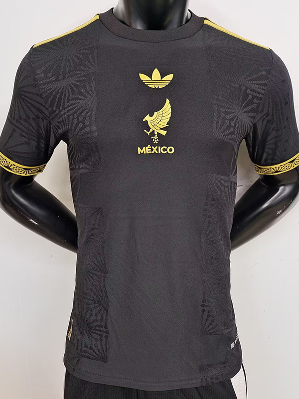 25-26 Mexico Gold Cup Black Player Version Soccer Jersey