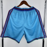 23-24 HORNETS Retro Blue Shorts Pants