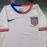 24-25 USA Home Kids Soccer Jersey
