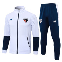 24-25 Sao Paulo White Jacket Tracksuit #A778