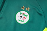 24-25 Algeria Dark green Half Pull Tracksuit (半拉链)
