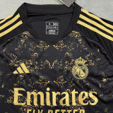 24-25 RMA Black Special Edition Fans Soccer Jersey *黑金前金