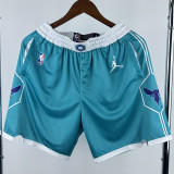 Hornets Blue City Edition Top Quality NBA Pants