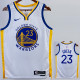 22-23 WARRIORS GREEN #23 White Top Quality Hot Pressing NBA Jersey (V领)