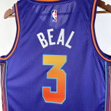 23-24 SUNS BEAL #3 Purple City Edition Top Quality Hot Pressing NBA Jersey