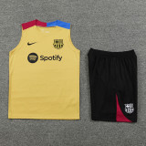 24-25 BAR Earthy Gold Tank top and shorts suit