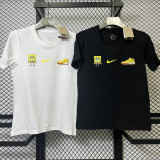 T124 NK Black High Quality Casual T-Shirt #海绵宝宝