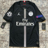 2018-2019 PSG Paris Jordan Black Retro Soccer Jersey