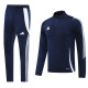 2024 AD Royal Blue Half Pull Tracksuit #AB06 (半拉链)