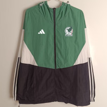 24-25 Mexico Green Black Windbreaker