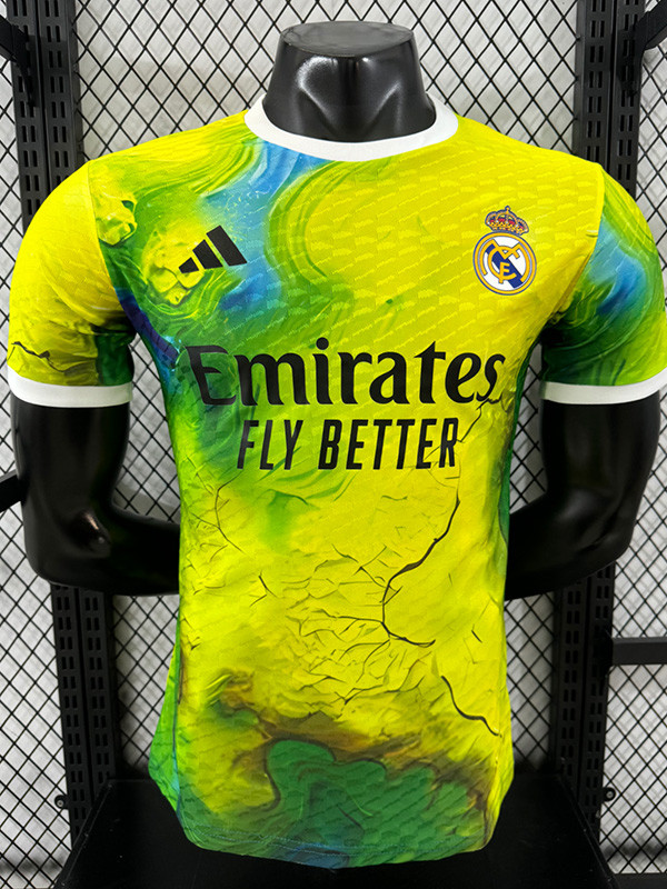 25-26 RMA Special Edition Yellow Player Version Training Shirts