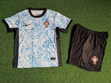 24-25 Portugal Away Kids Player Version Soccer Jersey (球员童装)