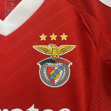 24-25 Benfica Home Kids Soccer Jersey