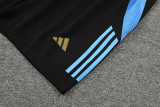 24-25 Argentina Black Tank top and shorts suit