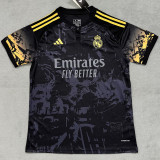 24-25 RMA Black Special Edition Fans Training shirts *黄袖前灰