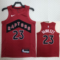 22-23 Raptors VANVLEET #23 Red Top Quality Hot Pressing NBA Jersey