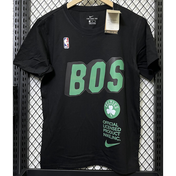 T111 Celtic BOS Black High Quality Casual T-Shirt