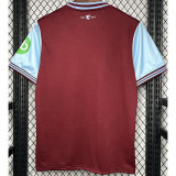 24-25 West Ham Home Fans Soccer Jersey