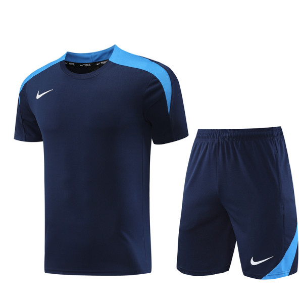 2024 NK Royal Blue Training Short Suit #ND05