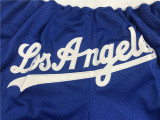 LosAngelesDodgers Blue City Edition Top Quality NBA Pocket Pants #洛杉矶道奇队
