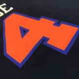 22-23 KNICKS ROSE #4 Black Top Quality Hot Pressing NBA Jersey (Trapeze Edition) 飞人版