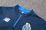 24-25 Porto Royal blue Half Pull Tracksuit (半拉链)