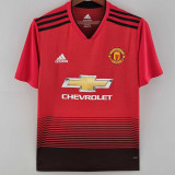 2018-2019 Man Utd Home Retro Soccer Jersey