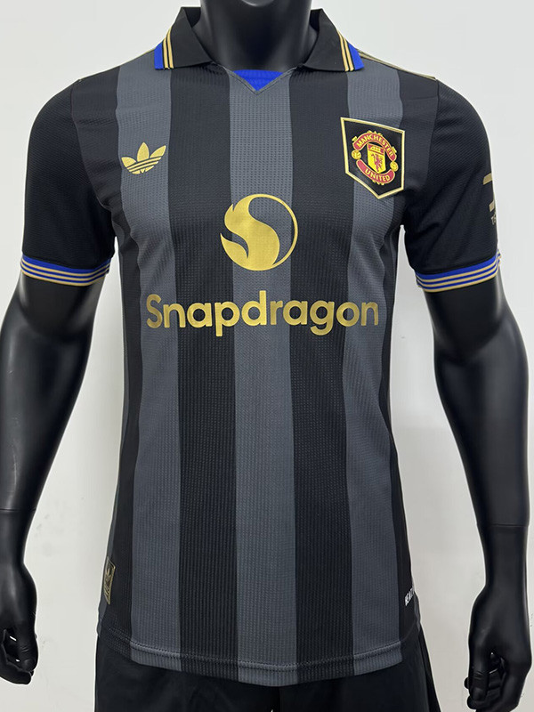 25-26 Man Utd Grey Special Edition Player Version Soccer Jersey