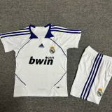 2007-2008 RMA Home Kids Retro Soccer Jersey