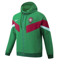 23-24 Portugal Green Windbreaker (High Quality)球员