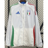 2024 Italy Blue & White Double Sided Windbreaker (双面风衣)