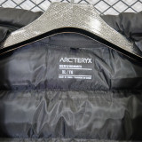 24-25 J11 ARC-TERYX Black Cotton jacket vest (Waistcoat) #马甲