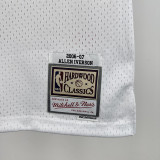 2006-07 Nuggets IVERSON #3 White Retro Top Quality Hot Pressing NBA Jersey