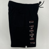 M006 Jordan Black Pure Cotton Fabric Casual Short Pants