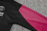 24-25 PSG Jordan Black Jacket Tracksuit #A766