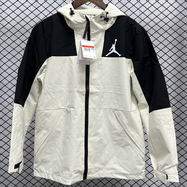 24-25 New Jordan White Outdoor Jackets #B601冲锋衣