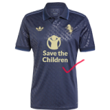 24-25 JUV Third Long Sleeve Player Version Soccer Jersey (长袖球员)