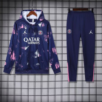 24-25 PSG Royal Blue Hoodie Tracksuit (卫衣套装)
