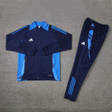 2024 AD Royal Blue Jacket Tracksuit #AJ18