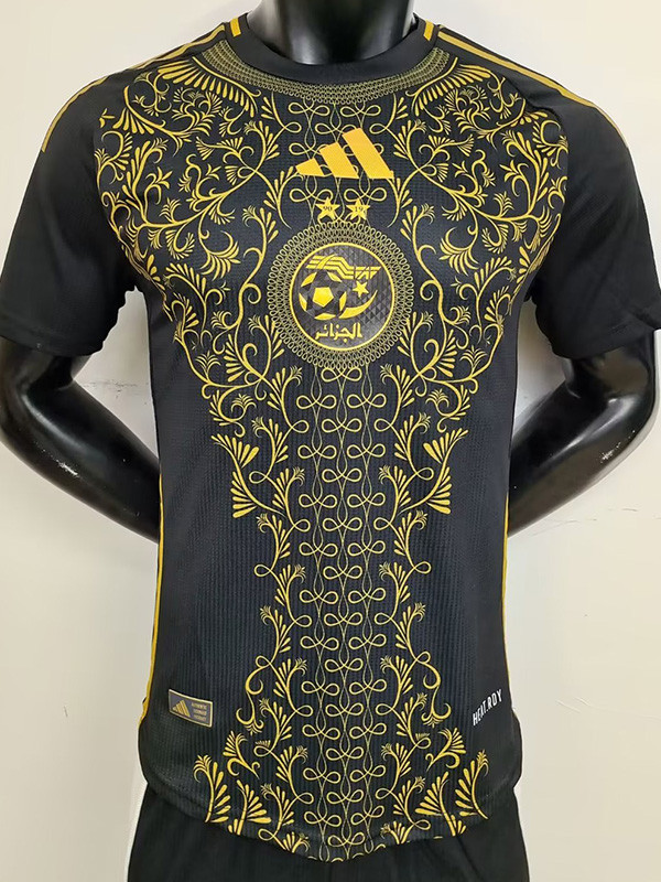 24-25 Algeria Black Special Edition Player Version Training shirts #A34