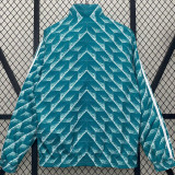 24-25 Germany Green & Pink Double Sided Windbreaker (双面风衣)