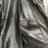 24-25 MF3 NK Black Hooded Cotton Coat #棉衣