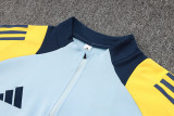 24-25 RMA Light blue Half Pull Tracksuit (半拉链)