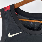 23-24 Trail Blazers SIMMONS #1 Black City Edition Top Quality Hot Pressing NBA Jersey