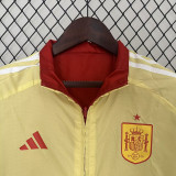 24-25 Spain Red & Yellow Double Sided Windbreaker (双面风衣)