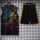 24-25 RMA Black Tank top and shorts suit #彩龙