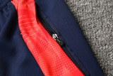 24-25 Man Utd Red Kids Half Pull Tracksuit (童装)(半拉链)