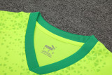 24-25 Palmeiras Fluorescent green Tank top and shorts suit