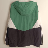 24-25 Mexico Green Black Windbreaker